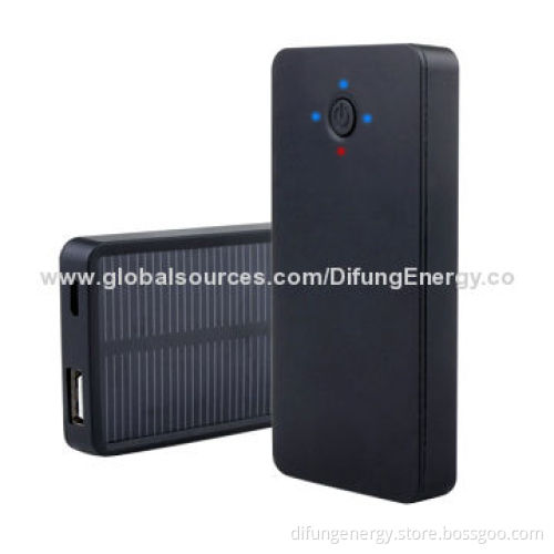 2500mAh Solar Mobile Phone Chargers with Elegant Design